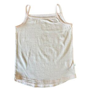 SMALLS Merino Wool Pink Tank Top Girls 3-4 Lightweight Base Layer Cami Singlet